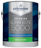 O.F. RICHTER AND SONS, INC. Super Kote 5000® Waterborne Acrylic-Alkyd is the ideal choice for interior doors, trim, cabinets and walls. It delivers the desired flow and leveling characteristics of conventional alkyd paints while also providing a tough satin or semi-gloss finish that stands up to repeated washing and cleans up easily with soap and water.boom