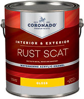 O.F. RICHTER AND SONS, INC. Rust Scat Waterborne Acrylic Enamel is suitable for interior or exterior use. Engineered for metal surfaces, it also adheres to primed masonry, drywall, and wood. It has tenacious adhesion and provides excellent color and gloss retention.boom